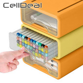 Kutija za pohranu raznih dokumenata za radnu površinu koja se može složiti na jedan. Stolni organizator Ladice za pohranu Kabinet Spremnik za uredski materijal Kućne potrepštine