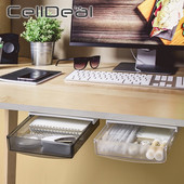 Cutie de depozitare sub birou Sertar autoadeziv Suport stilou Organizator ascuns pentru sortare Cuțit de bucătărie Tavă de depozitare Furculiță Rechizite pentru casă
