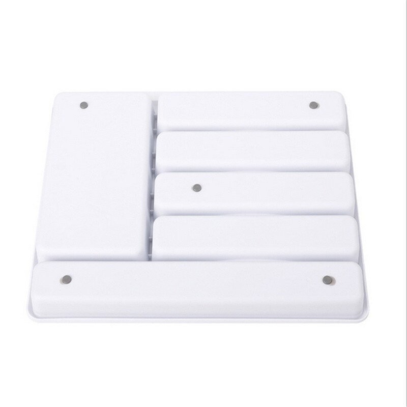 6 priehradiek, kuchynský organizér na príbory, organizér na lyžice, nože, vidličky, oddeľovací box, kuchynský riad, tácka na domáce potreby