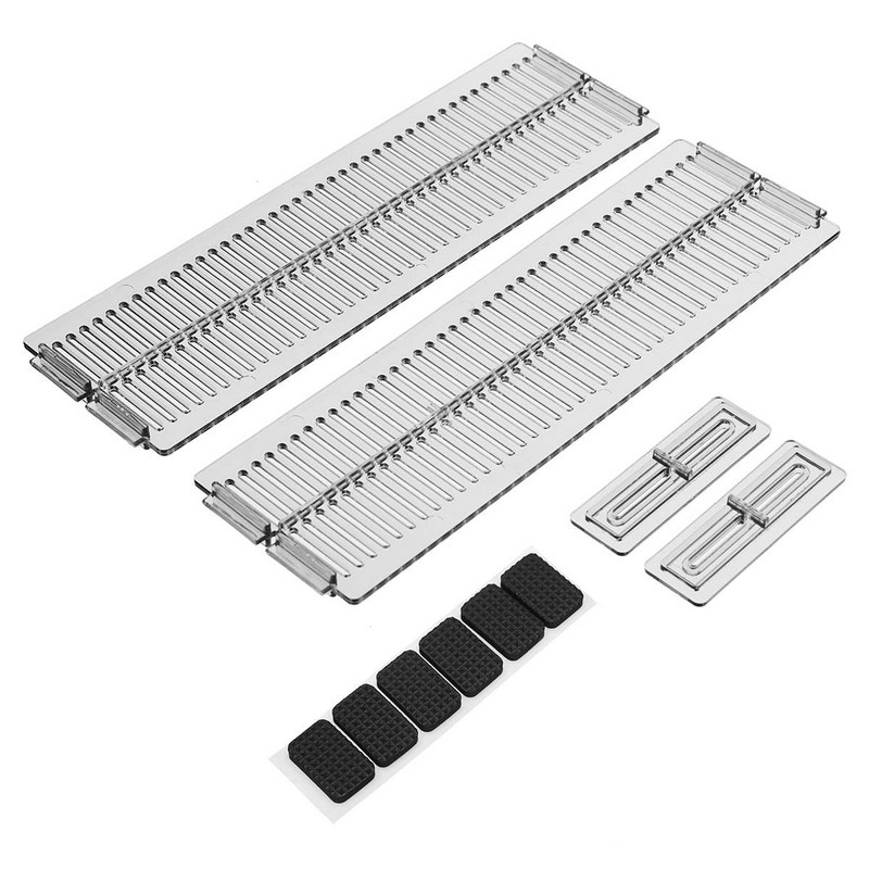 2 ks Sada rozdeľovačov zásuviek, nastaviteľná kombinácia kuchynskej úložnej skrinky, priečka na spodnú bielizeň, ponožky, drobnosti, líčenie