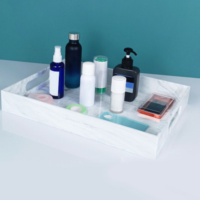 Akrylový zásobník na organizér listov na šperky a make-up do kuchyne, spálne, domov