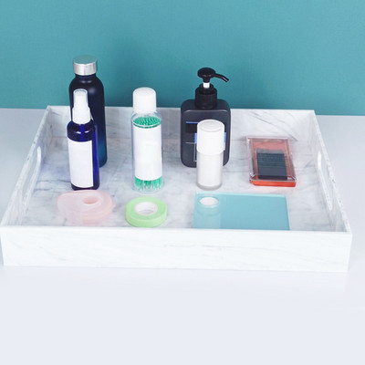 Akrylový zásobník na organizér listov na šperky a make-up do kuchyne, spálne, domov