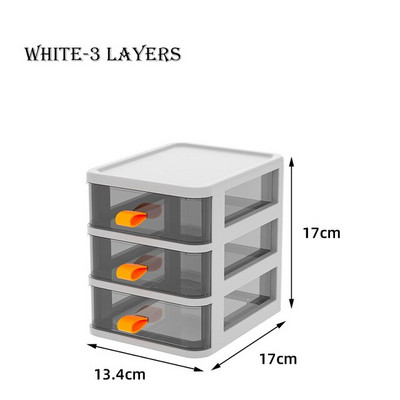 Cutii transparente pentru sertare de birou, cutii de organizare, sertare de depozitare, birou cu mai multe straturi, containere din plastic, articole de papetărie cosmetice, cutie de bijuterii
