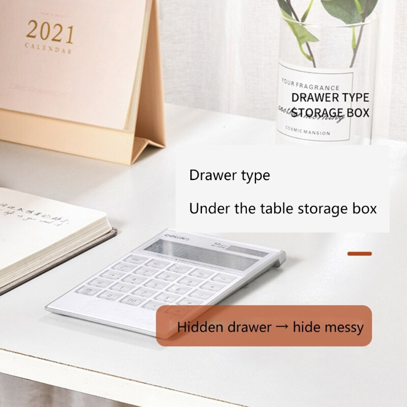 Nový skrytý úložný box pod zásuvkou stola, samolepiaci držiak na perá, ceruzky, stôl, domáca kancelária, organizér na papiernictvo, rôzne potreby