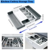 Organizator kuhinjskog pribora Kutija za pohranjivanje pribora za jelo Ladica Poslužavnik za pohranu Držač noževa Posuđe Nož Vilica Žlica Organizator odjeljka