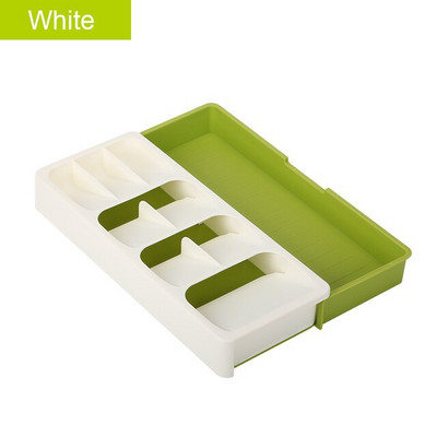 Organizator kuhinjskog pribora Kutija za pohranjivanje pribora za jelo Ladica Poslužavnik za pohranu Držač noževa Posuđe Nož Vilica Žlica Organizator odjeljka