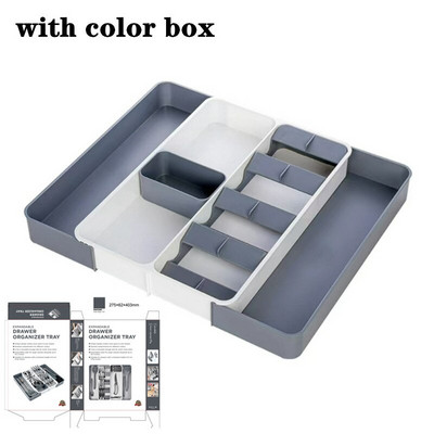 Organizator kuhinjskog pribora Kutija za pohranjivanje pribora za jelo Ladica Poslužavnik za pohranu Držač noževa Posuđe Nož Vilica Žlica Organizator odjeljka