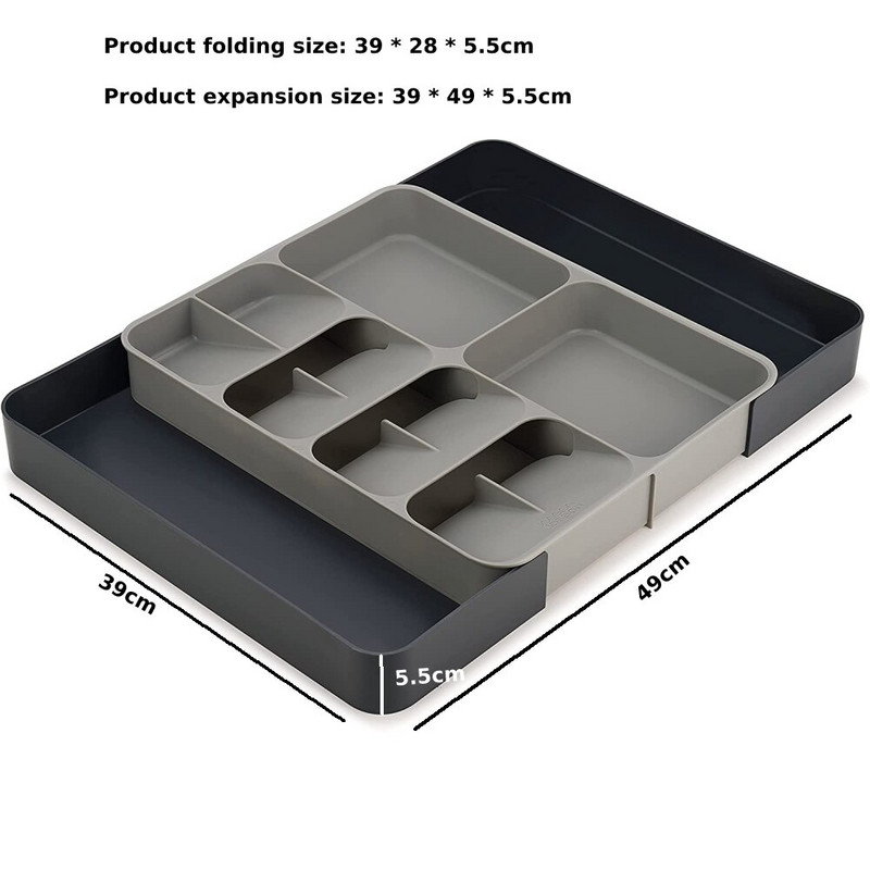 Organizator kuhinjskog pribora Kutija za pohranjivanje pribora za jelo Ladica Poslužavnik za pohranu Držač noževa Posuđe Nož Vilica Žlica Organizator odjeljka