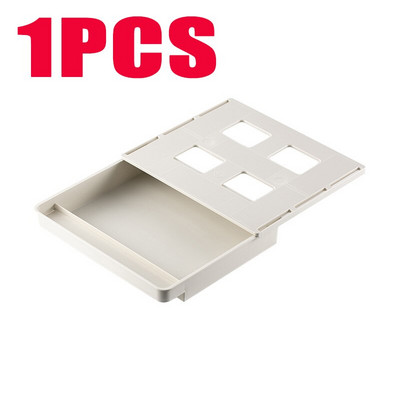 Samolepiace pero Top Key, študentský stôl, skrytá zásuvka pod spodnou časťou, závesná krabička, úložný box na papiernictvo