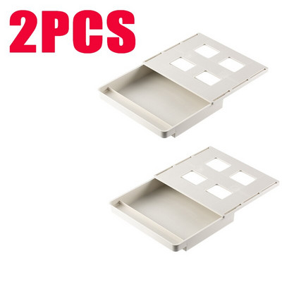 Samolepiace pero Top Key, študentský stôl, skrytá zásuvka pod spodnou časťou, závesná krabička, úložný box na papiernictvo