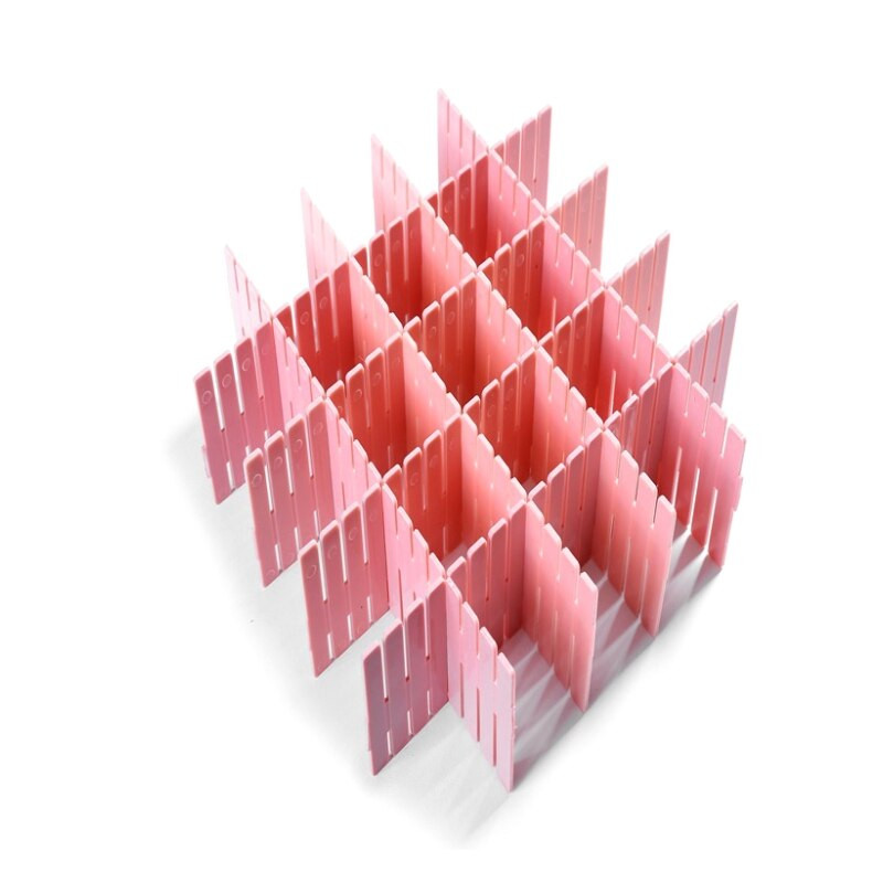 8kom Ladica Organizator Pregrada Podesivi kućni ormarić za pohranu Kombinirana pregrada Donje rublje Čarape Organizator za razne stvari