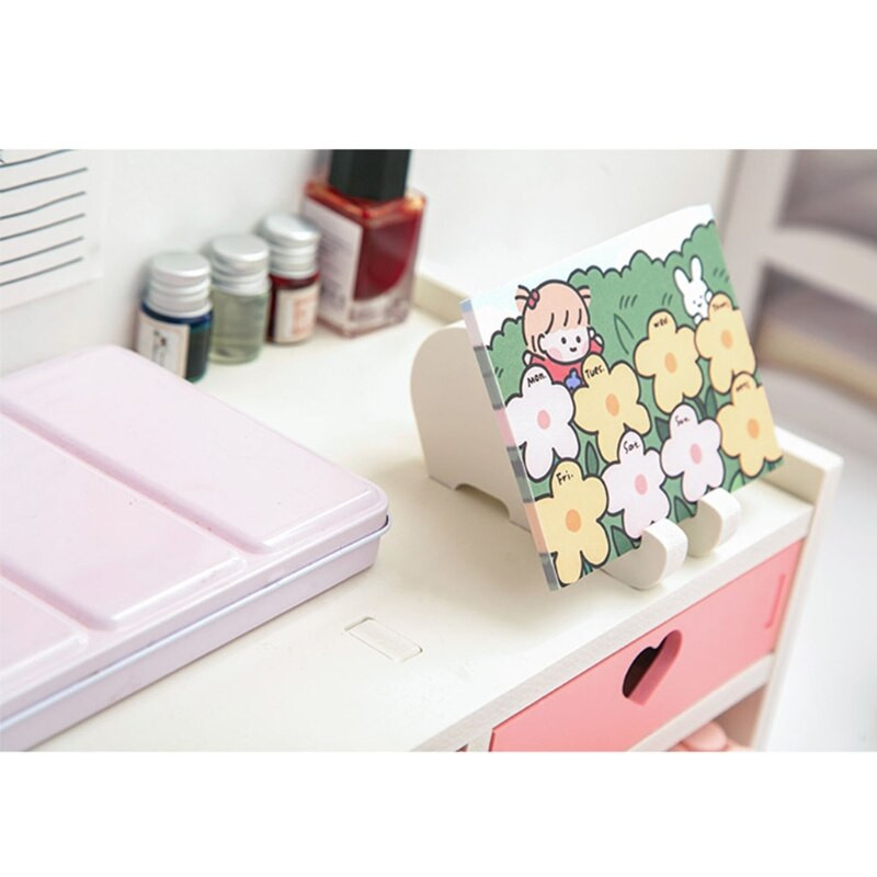 2022 Nový kreatívny a praktický stolový úložný stojan vyrobený z drevenej plastovej dosky, odolný, nie je ľahké ho zlomiť, silný, nosný