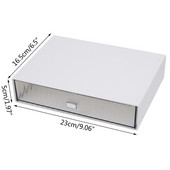 Kutija za pohranu s ladicom stola, besplatna kombinacija, višeslojna pregradna torbica za kućnu spavaću sobu, ured, kozmetičke papirnate potrepštine