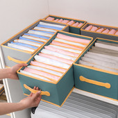 Organizéry do zásuviek, 3-rozmerný skladací organizér na oblečenie z PP dosky, na košele a nohavice s rozdeleným úložným boxom s 12 mriežkami