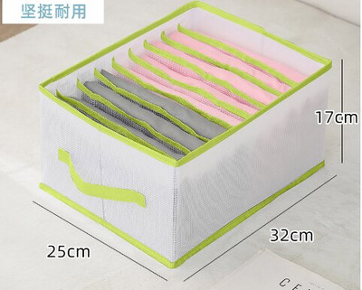 Organizéry do zásuviek, 3-rozmerný skladací organizér na oblečenie z PP dosky, na košele a nohavice s rozdeleným úložným boxom s 12 mriežkami
