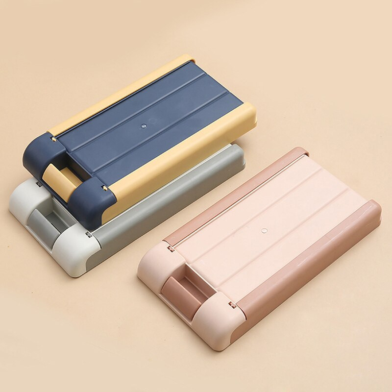 Ladica skrivene kutije za pohranu na stolu Zalijepljena kutija za olovke bez noktiju s bravom za kartice ispod ladice stola Kozmetička kutija Kutija za pohranu raznih stvari