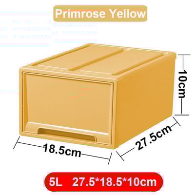 Veľkokapacitný úložný box do obývačky, spálne, plastové zásuvky na spodnú bielizeň, šatník, organizér na oblečenie