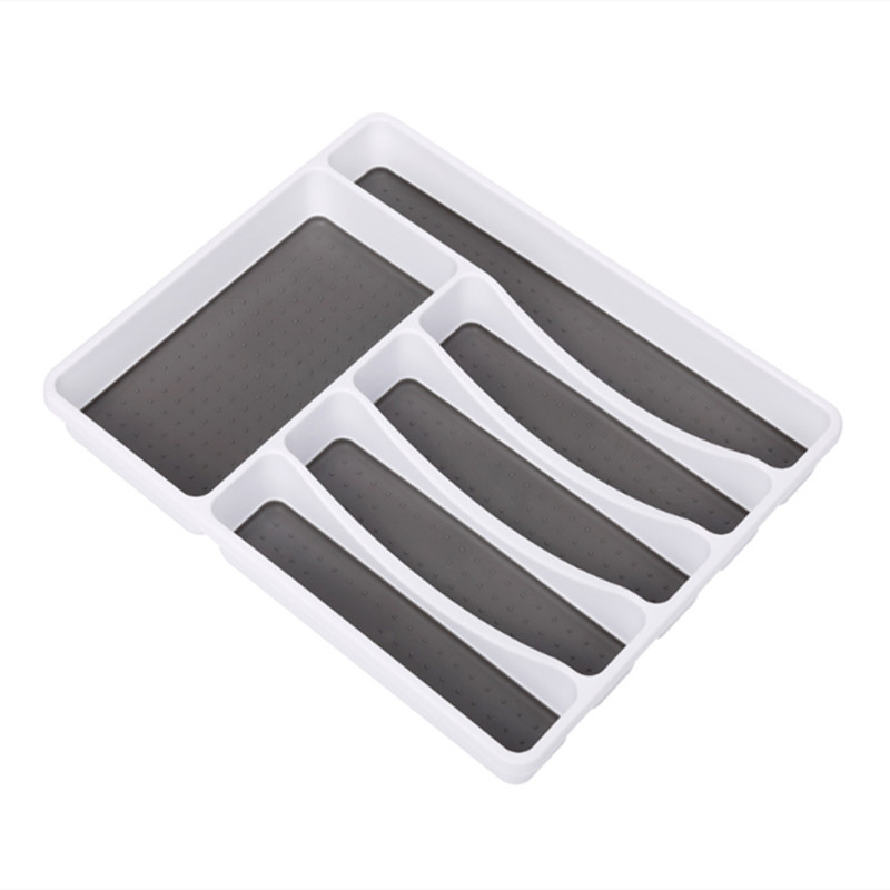 Úložný box na príbory, organizér na riad, úložný box na lyžice a vidličky, kuchynský organizér, zásuvka na príbory, úložný box