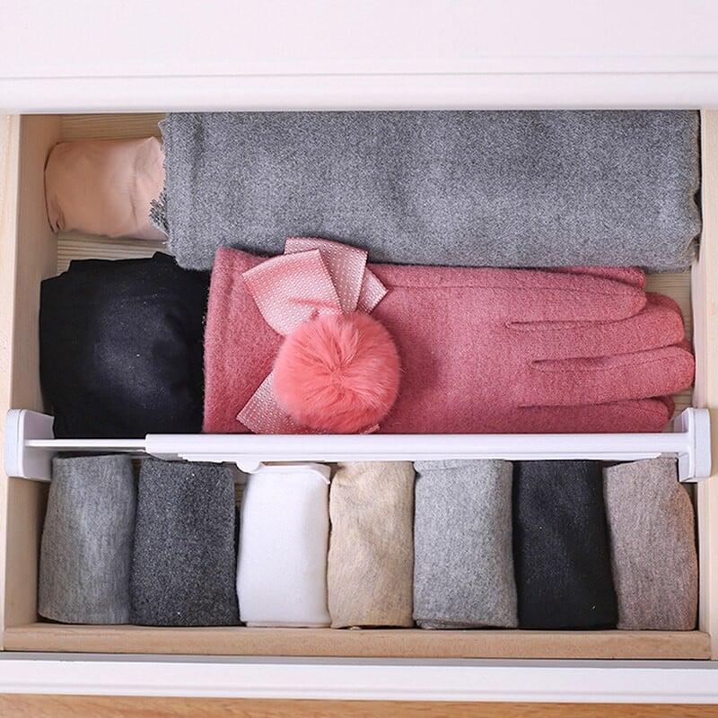 Oddeľovač zásuviek, úložné police pre domácich majstrov, nastaviteľná deliaca doska pre domácnosť, priestorovo úsporné nástroje na rozdelenie, oddeľovač šatníka