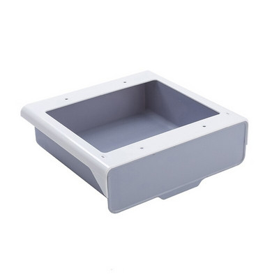 Držiak na peračník, úložný organizér, závesná krabica na papierenské potreby, úložný priestor bez dierovania pod zásuvkou školského stola 2021, samolepiaci