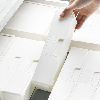 Κουτί αποθήκευσης συρταριών με κάλυμμα Ταξινόμηση Πλαστικό οργανωτής καλλυντικά Συρτάρια κουζίνας Διαχωριστικό γραφείο Προϊόντα κρυφή ντουλάπα