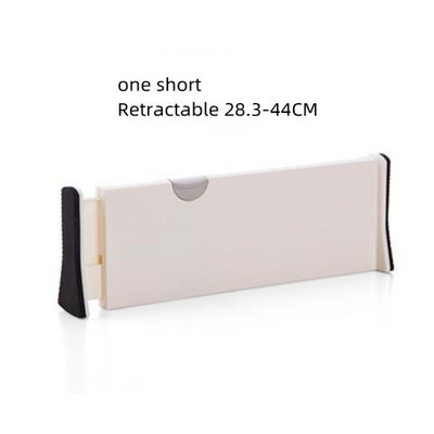 Nastaviteľný oddeľovač zásuviek, plastový organizér na make-up, skriňa, skriňa na spodnú bielizeň, príborník, kuchynský posuvný domáci