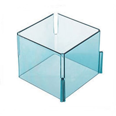 Úložný deliaci box Hive, organizér do zásuviek, modré kontajnery, oddeľovač skriniek, malé veci, stohovateľné na kozmetiku, ponožky, spodnú bielizeň