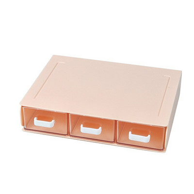 Organizator de birou stivuibil Cutii de organizare pentru baie Cutie de depozitare cu sertar Organizator de birou de machiaj din plastic pentru birou, școală