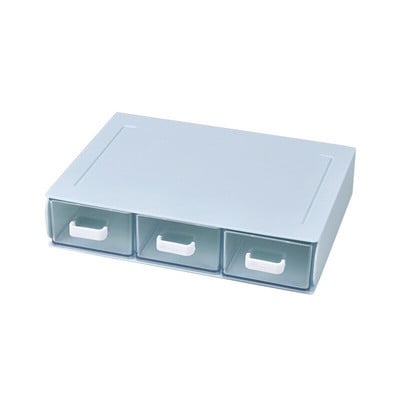 Organizator de birou stivuibil Cutii de organizare pentru baie Cutie de depozitare cu sertar Organizator de birou de machiaj din plastic pentru birou, școală