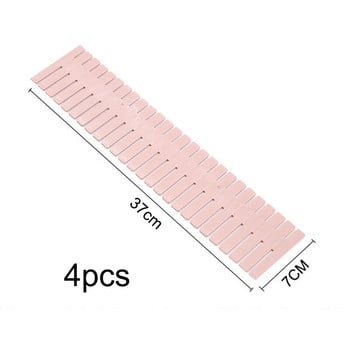 Συρτάρι Organizer Partition Divider αποθήκευσης Ρυθμιζόμενο ντουλάπι αποθήκευσης σπιτιού Συνδυαστικός διαχωριστής Εσώρουχα Sundries Clapboard 1