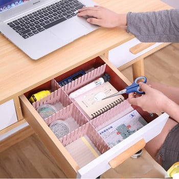 Διαχωριστικά συρταριών Organizers Septum Desk Clothes Organizer Μακιγιάζ Κουζίνα Διάφορα Πλαστικά φιλικά προς το περιβάλλον Ανεξάρτητη ποικιλία