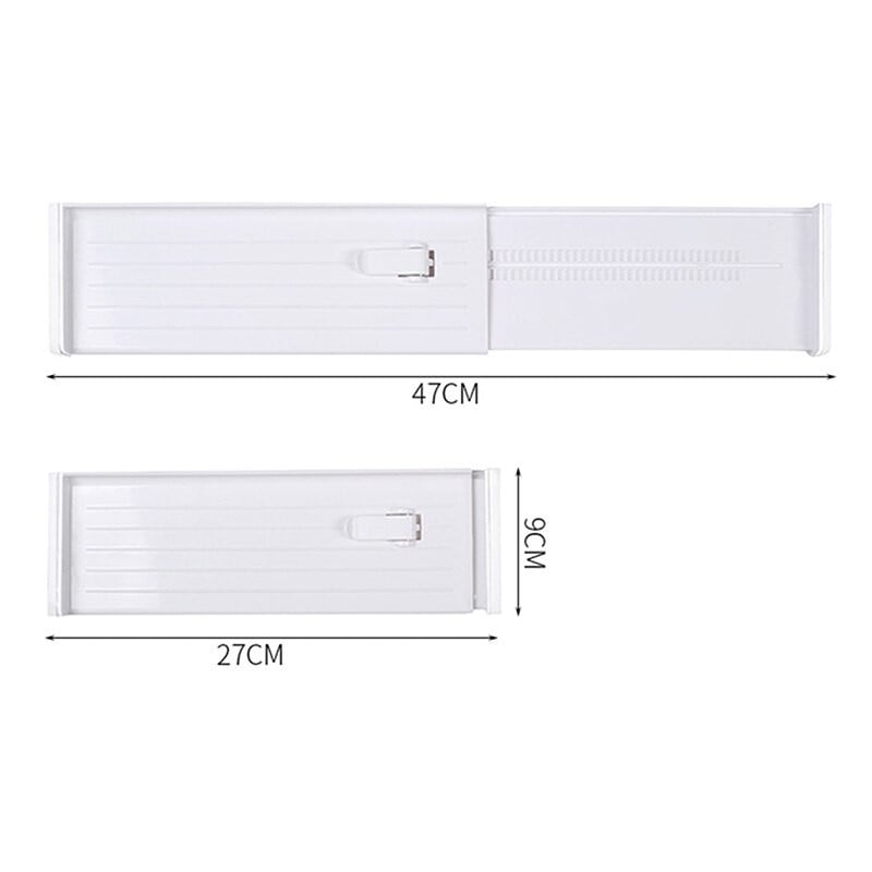 Nastaviteľná deliaca priečka zásuviek, úložné police pre domácich majstrov, priečka pre domácnosť, priestorovo úsporné nástroje na delenie, oddeľovač šatníka