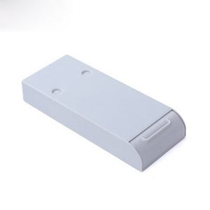 Samolepiaci plastový zásobník pod stôl, skrytý zásobník na ceruzky, organizér na stolové veci, úložný priestor, držiak zásuvky, puzdro 22,3 x 13,5 x 3,5 cm