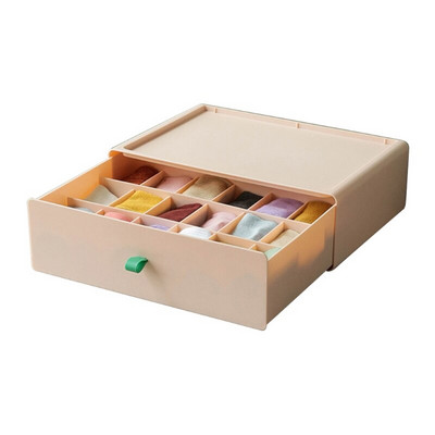 Úložný box na spodnú bielizeň, ponožky, podprsenky, oblečenie, domácnosť, box na spodnú bielizeň do internátu