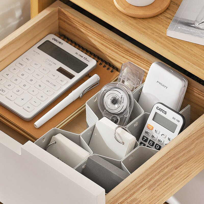 Szekrényelválasztók Műanyag válaszfal Méhsejt alakú fiókrendező 8db kisruházathoz és kozmetikai osztályozáshoz Clapdeszka