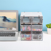 Sertar de depozitare din plastic cu 1 strat Organizator de sertar de depozitare pentru birou minimalist, articole diverse pentru machiaj, container pentru documente din hârtie acasă