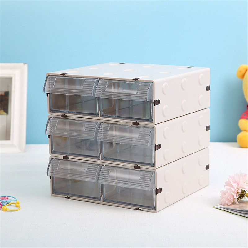 Sertar de depozitare din plastic cu 1 strat Organizator de sertar de depozitare pentru birou minimalist, articole diverse pentru machiaj, container pentru documente din hârtie acasă