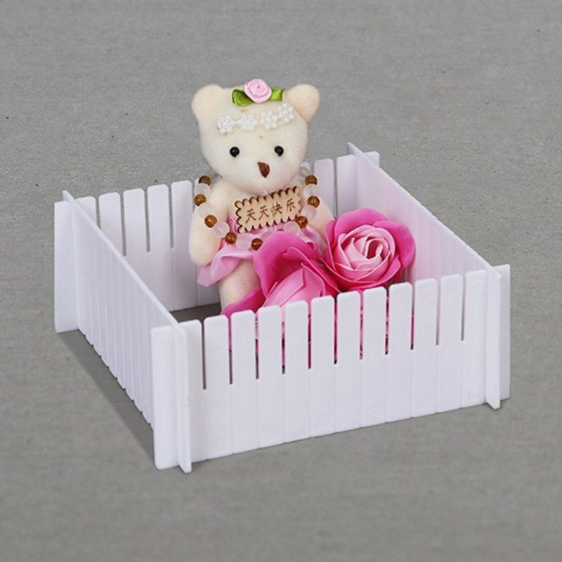 5 vnt. / rinkinys plastikinis „pasidaryk pats“ tinklelio skirstytuvas, tinkamas tvarkingam drabužinės makiažui