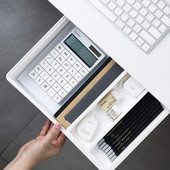 Samolepiaci úložný priestor na stôl, organizér do zásuvky, ceruzkový stojan pod stôl, samolepiaci úložný priestor pod zásuvku