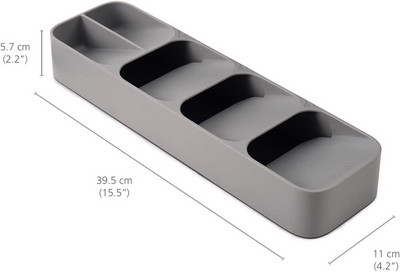 Organizér do kuchynskej zásuvky, úložný box na príbory, lyžice, nože a vidličky