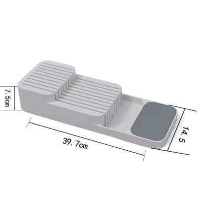Organizér do kuchynskej zásuvky, úložný box na príbory, lyžice, nože a vidličky