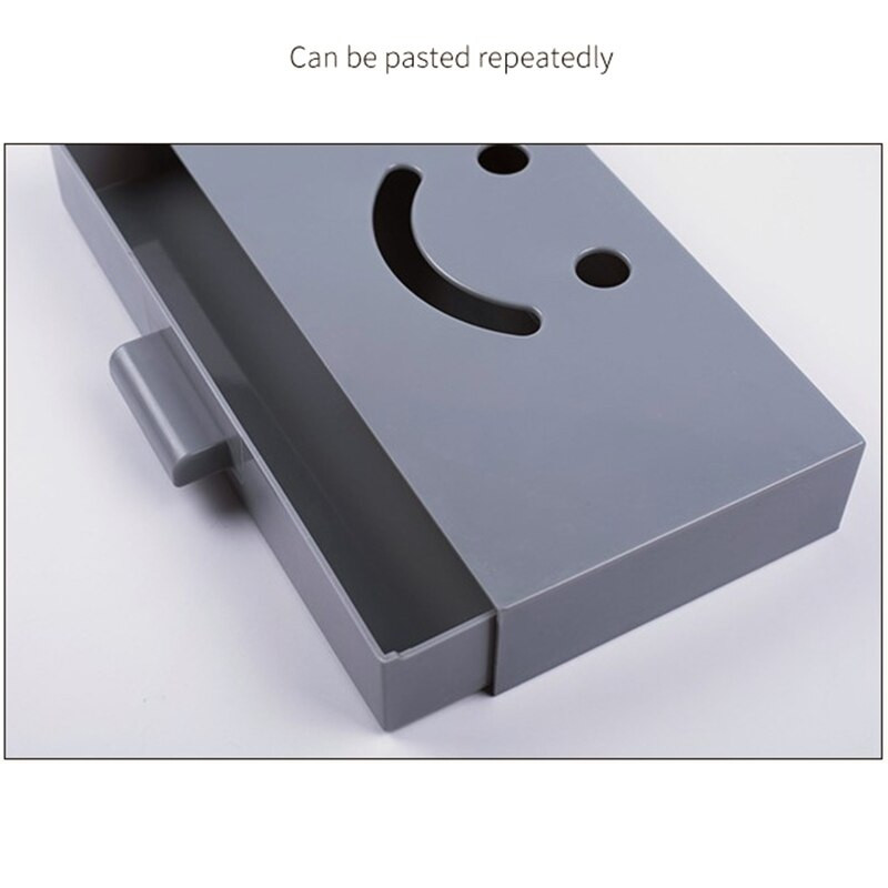 Spodný držiak na pero v kancelárskom stole, organizér na pero, oddeľovač, skrytý držiak