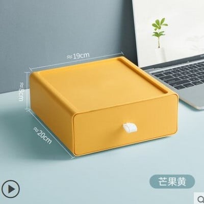 Úložný box na stôl so zásuvkami, stohovateľné zásuvky na stôl s rukoväťou, veľkokapacitný organizér na makaróny, opakovane použiteľný