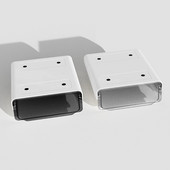 Tavă pentru creion auto-lipită sub birou, cutie organizatoare pentru sertar de depozitare Suport autoadeziv sub sertar