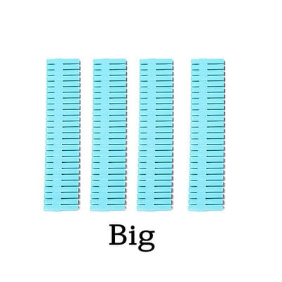 4 ks/sada nastaviteľný oddeľovač zásuviek plastový DIY oddeľovač šindľový organizér pre domácnosť nástroj na úsporu miesta na spodnú bielizeň ponožky úložný organizér