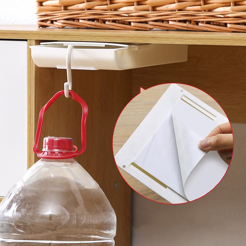 Samolepiaci zásobník na ceruzky pod zásuvku na stôl, skrytý organizér na kancelárske potreby, stojan na perá, kancelársky úložný priestor pre domácnosti