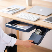 Lipni laikymo dėžė, vieta po stalo stalčiumi, paslėpta, tvarkyklė, rūšiavimo dėklas, stalo tvarkyklė