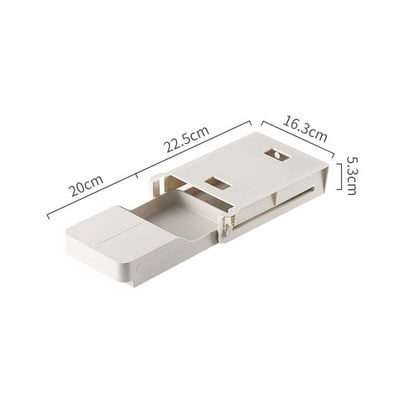 Lipni laikymo dėžė, vieta po stalo stalčiumi, paslėpta, tvarkyklė, rūšiavimo dėklas, stalo tvarkyklė