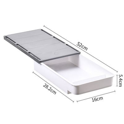 Lipni laikymo dėžė, vieta po stalo stalčiumi, paslėpta, tvarkyklė, rūšiavimo dėklas, stalo tvarkyklė