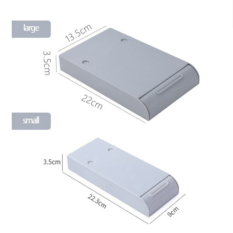 Úložný priestor pod zásuvku stola Zásuvky s lepiacou zásuvkou Organizér pod stôl Úložný priestor pod zásuvku na ceruzky pod stolom